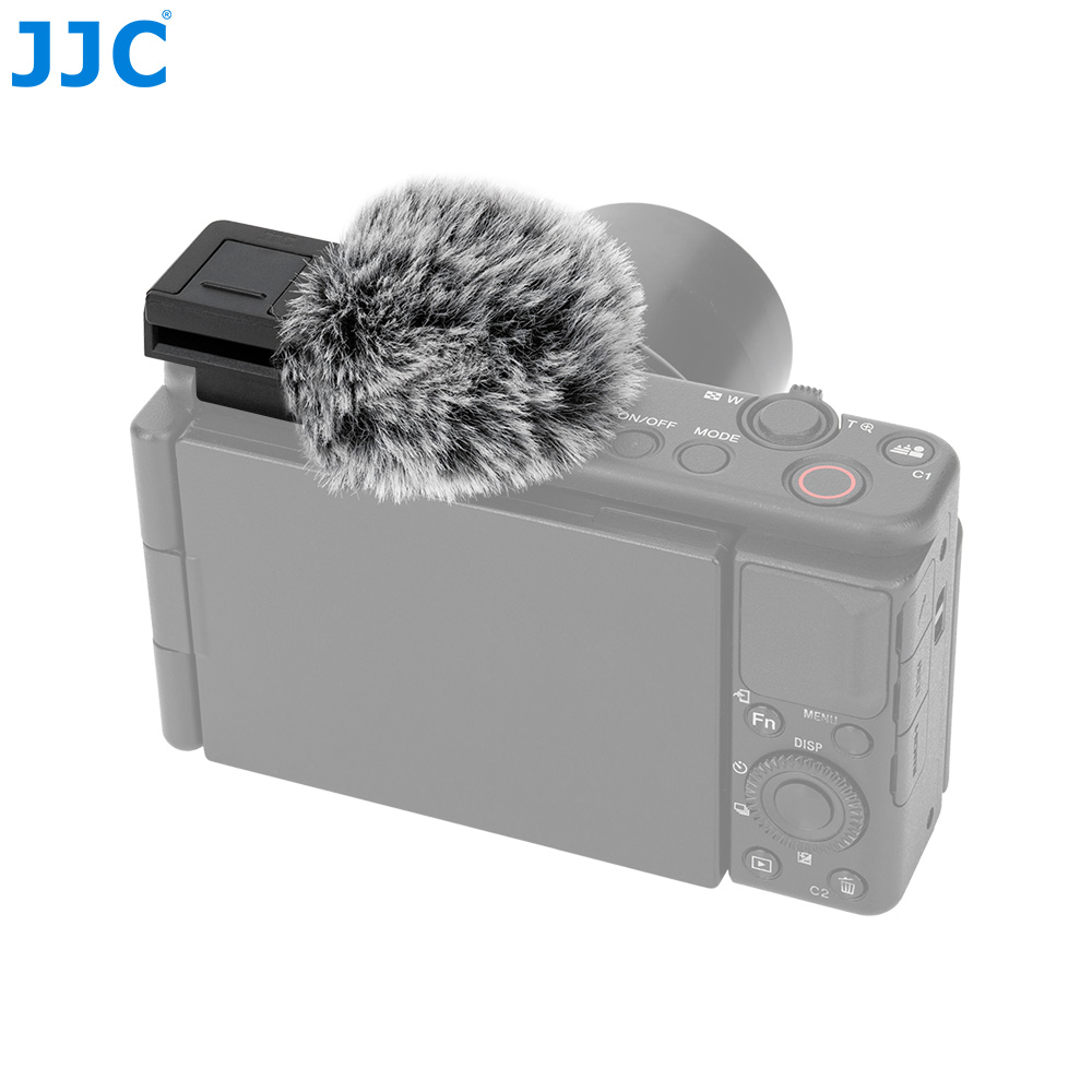 JJC Cold Shoe Wind Muff for So - Sony Camera Zv-E10 review and price