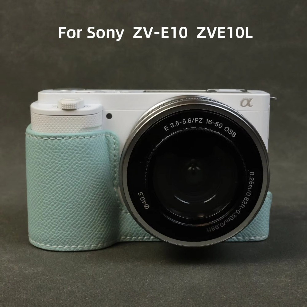 Leather Protective Case For So - Sony Camera Zv-E10 review and price