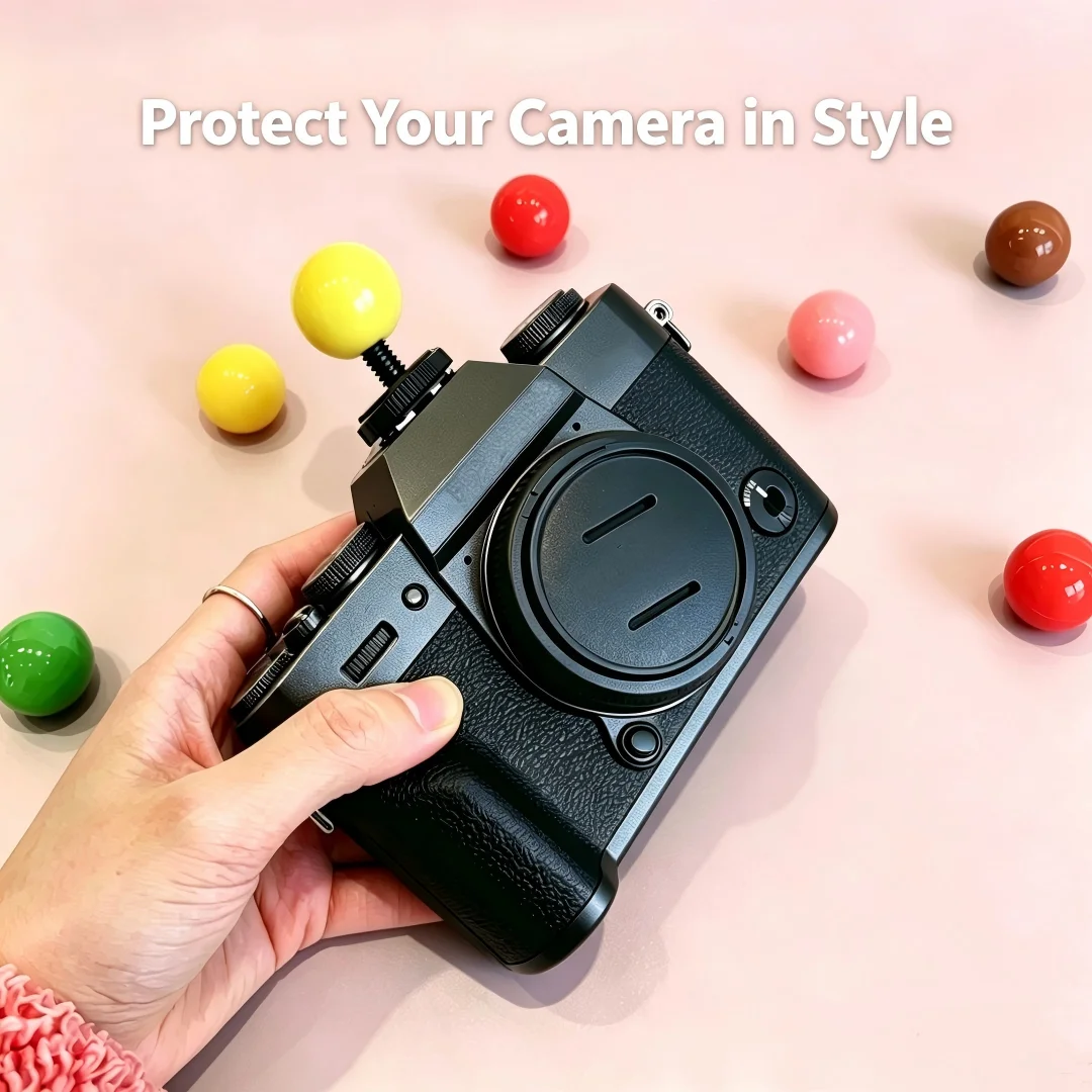 Cute Round Ball Hot Shoe Cover - Sony Camera Zv-E10 review and price