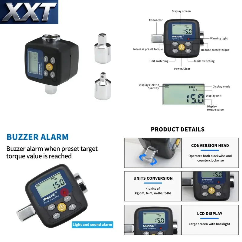 XXT Shahe Digital Torque Wrenc - Electronics Repair In Usa review and price